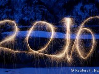 وداع با سال ۲۰۱۵، خوشامدگویی به سال ۲۰۱۶.