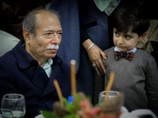 حضور هنرمندان در تجلیل از علی نصیریان - عکس