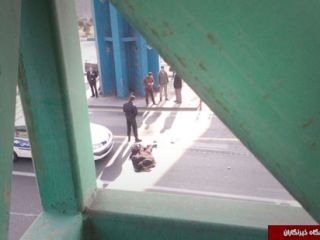 رد پای قتل مادر در خودکشی دختری در پل میدان رسالت