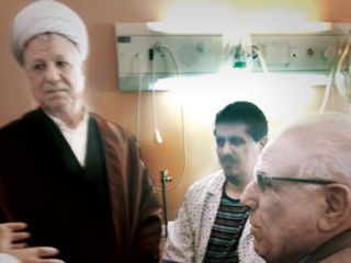 عیادت هاشمی از پسرش در حضور مامور ویژه