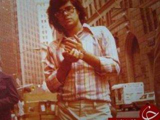 تصویر محمدرضا عارف در جوانی در امریکا