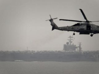 ارتش آمریکا: پرواز پهپاد ایرانی بر فراز ناوهواپیمابر ترومن غیرعادی و غیرحرفه‌ای بود