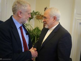 دیدار ظریف با احمدی‌نژاد انگلیس - عکس