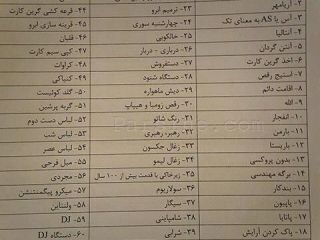 واژه های ممنوعه برای آگهی نیازمندی ها روزنامه های جمهوری اسلامی!