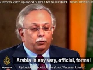 سؤال الجزیره از مقام سعودی: شما که در سوریه دنبال دموکراسی هستید چرا در کشور خودتان انتخابات برگزار نمی کنید؟- ویدیو