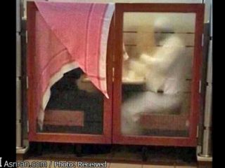 استتار زنان در رستوران در عربستان سعودی