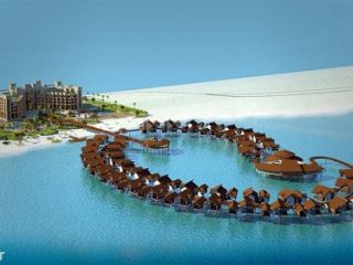 اولین هتل روی آب در ایران + تصاویر