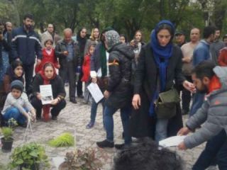 «بازداشت و بازجویی» هدیه تهرانی در پی تجمع حمایت از حیوانات