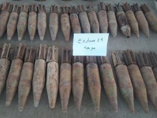 بزرگترین کارگاه ساخت بمب و موشک داعش کشف شد +تصاویر