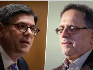 دیدار رئیس بانک مرکزی ایران و وزیر خزانه‌داری آمریکا