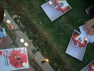 نیروی انتظامی تجمع برای گرامیداشت ستایش قریشی را متفرق کرد