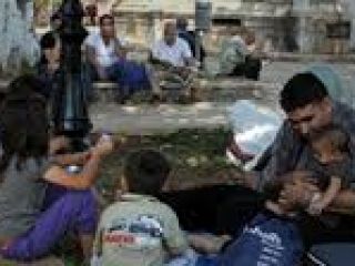 گفت‌و‌گو با تعدادی از آوارگان سوری که زیر پل حافظ تکدی‌گری می‌کنند