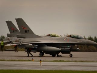 اشتباه باورنکردنیِ خلبان اف ۱۶ نروژی در شلیک به برج مراقبت