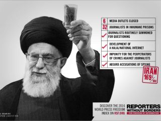 تصاویر ۱۲ رهبر دشمن آزادی مطبوعات: از ایران، آیت‌الله خامنه‌ای + عکس