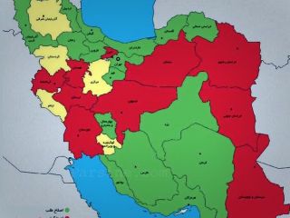 نقشه سیاسی ایران با نگاه به نتایج انتخابات مجلس