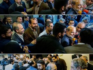 سه تصویر تکان دهنده از بدرقه سرافراز!