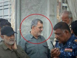 فرمانده نیروی زمینی سپاه در فلوجه (عکس)