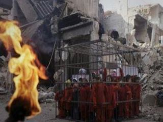 داعش، ۱۹ دخترِ کُرد را در قفس سوزاند