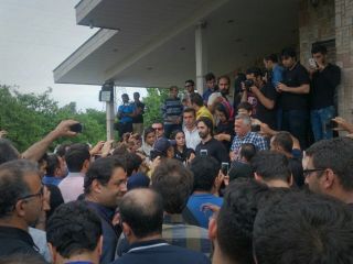 پیکر حبیب در رامسر تشییع و خاکسپاری شد + تصاویر