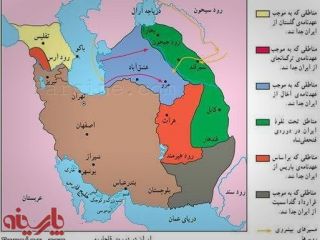 مناطقی که در دوره قاجاریه از ایران جدا شد - عکس