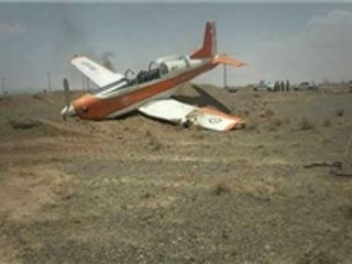 سقوط هواپیمای آموزشی در استان البرز / خلبان جان باخت