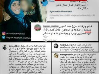 اقدام غیراخلاقی الهام چرخنده