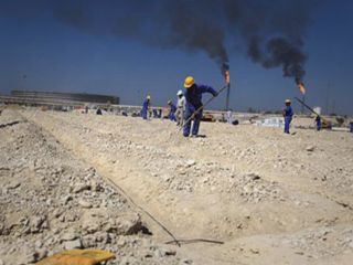 انفجار در خط لوله گاز میدان نفتی مارون چهار؛ یک کشته و یک زخمی