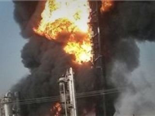 آتش سوزی مجدد در مجتمع پتروشیمی بوعلی