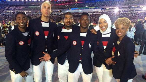 استقبال از رقابت نخستین زن آمریکایی باحجاب در المپیک 