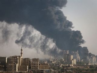 مخالفان اسد: مناطقی در حلب از سوی ارتش سوریه بمباران شیمیایی شده است