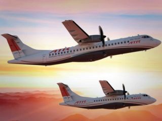 پرواز آزمایشی هواپیمای مسافربری ATR در آسمان ایران آغاز شد