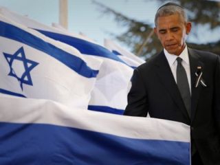 اوباما و عباس در تشییع جنازه شیمون پرز شرکت کردند