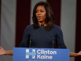 میشل اوباما: نامزدی داریم که به آزار جنسی زنان می‌بالد