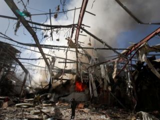 یک جنگنده ائتلاف عربی عامل «حمله اشتباهی» به مجلس ترحیم صنعا بوده است