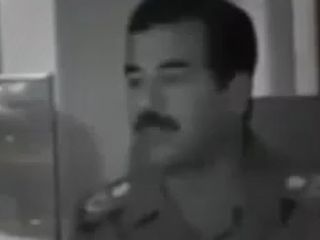 سخنان صدام در مورد خمینی و جنگ با ایران