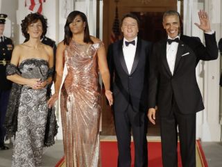 آخرین ضیافت شام به میزبانی اوباما، با شوخی بر سر کیفیت گوجه فرنگی کاخ سفید