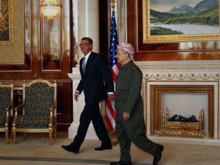 وزیر دفاع آمریکا خواستار حمله به مواضع داعش در رقه، همزمان با عملیات موصل شد