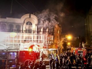 احکام ۲۰ مهاجم به سفارت عربستان در تهران صادر شد
