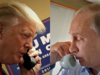 گفت‌وگوی تلفنی پوتین و ترامپ در مورد «راه‌های بهبود روابط» و «سوریه»