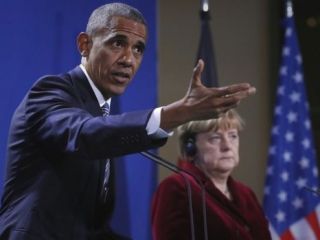 اوباما از ترامپ خواست مقابل روسیه 'از ارزش ها کوتاه نیاید'