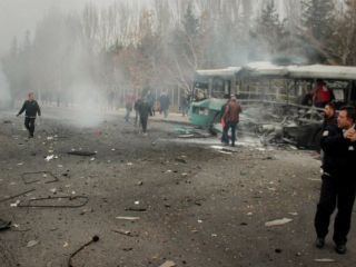 انفجار در شهر قیصریه ترکیه ۱۳ کشته و ۴۸ زخمی برجای گذاشت