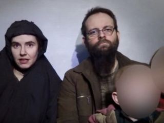 شبکه حقانی ویدئویی از خانواده آمریکایی کانادایی گروگان منتشر کرد