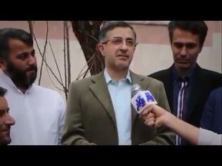 گویا وسط مصاحبه , به مشایی وحی نازل شد!!!