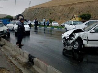 مجروح سانحه رانندگی در قزوین، سارق از آب درآمد