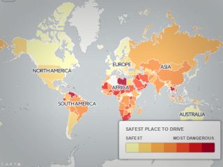 خطرناک‌ترین و امن‌ترین کشورهای دنیا برای رانندگی کجاست؟ / در این کشورها رانندگی نکنید!