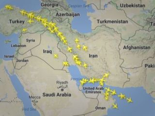 بحران قطر؛ 'رشد ۲۰ درصدی پروازهای عبوری از ایران'