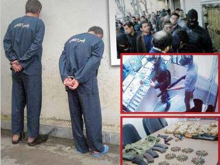 دزدان مسلح طلا فروشی اعدام می شوند