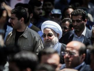 شعار علیه روحانی در روز قدس: 'روحانی بنی‌صدر پیوندتان مبارک' + ویدیو