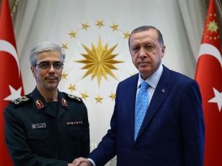 باقری با اردوغان دیدار کرد؛ «دیدگاه مشترک در مورد همه پرسی استقلال کردستان عراق»