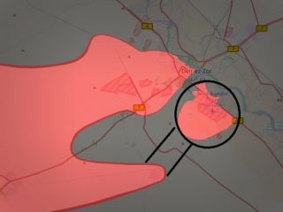 ارتش سوریه محاصره پایگاه هوایی دیرالزور را شکست